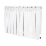 Радиатор биметаллический STOUT Space 500, 10 секций боковое подключение