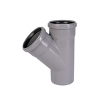 Тройник Ostendorf ПП для внутренней канализации НТЕА 32/32х45°