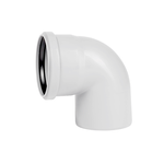 Отвод Ostendorf НТВ 32х87°, цвет белый, Ger
