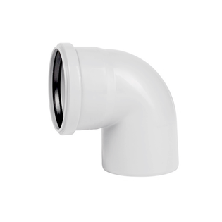 Отвод Ostendorf НТВ 32х87°, цвет белый, Ger