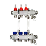 Комплект коллекторов Ридан SSM-3RF set с расходомерами и кронштейнами, 3 контура