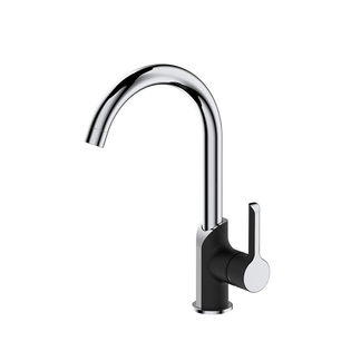 

Смеситель для кухни Formastone HB70805-7 с гайкой, черный/хром