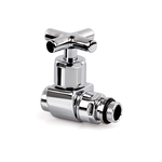 Вентиль SR Rubinetterie прямой (крест) серия 