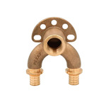 Проточный настенный угольник РЕХАУ 16/16-Rp 1/2 короткий RX+