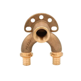 Проточный настенный угольник РЕХАУ 16/16-Rp 1/2 короткий RX+