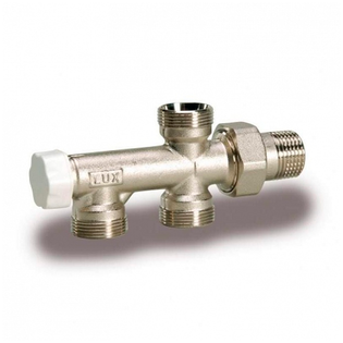 Блок с нижней подводкой (нижний) Luxor для 2-х трубной системы 1/2  М351(M350)