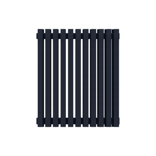 Радиатор КЗТО QUADRUM 30 V 2 2000-10 Структурный черный шелк