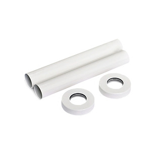 Комплект круглых декоративных крышек SR Rubinetterie, цвет белый