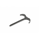 Двойной крюк REHAU с дюбелем для 2-х труб