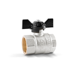 Кран шаровой латунный LD Pride 47.25.B-B.Б