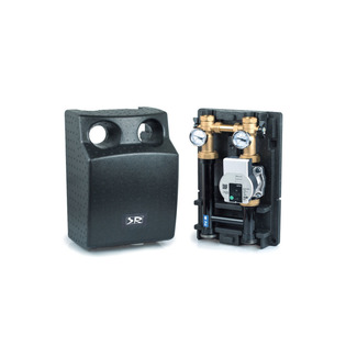 Группа быстрого монтажа THERMOMAT SR Rubinetterie 1" прямая подача с насосом Wilo YONOS-PARA 25/6