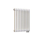 Трубчатый радиатор Arbonia 3057V, 10 секций, нижнее подключение(с вентилем), без накладок