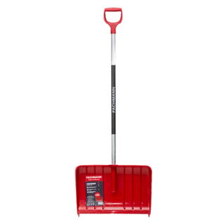 Скрепер с алюминиевым черенком Fachmann, D образной ручкой, al. планка, бордовый