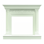 Деревянный портал Dimplex Sicilia 1075х1300х400 - Белый дуб