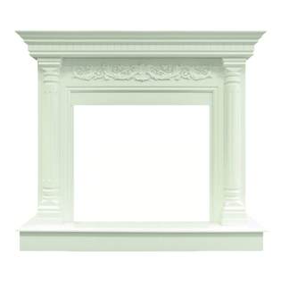 Деревянный портал Dimplex Sicilia 1075х1300х400 - Белый дуб