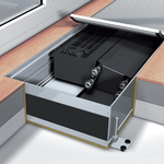 Конвектор Mohlenhoff (отопление/охлаждение) QSK HK 320 2L, высота 140, длина 1000