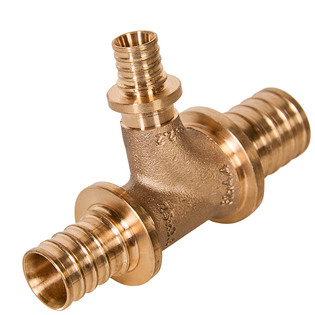 Тройник РЕХАУ с повышенным сопротивлением на проходе 32-16-25 RX+