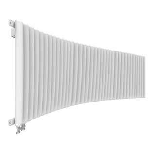 Радиатор КЗТО Гармония С40 1-500-32 нп лев Rвнутр3835 RAL 9016