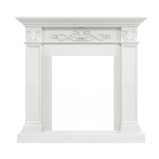 Деревянный портал Dimplex Verona 979х1047х342 - Белый дуб