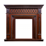 Деревянный портал Dimplex Alexandria 1146х1273х420 - махагон коричневый антик