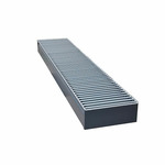 Конвектор Бриз В 240х85 х2700 1то Конц прав 220V ТСМ (5 Nova 12 втулки черные)