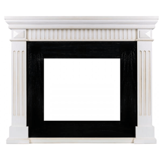 Деревянный портал Dimplex America 1110x1315x380 - Белый дуб с патиной