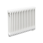 Трубчатый радиатор ТЕПЛОФОРТ ТР3057 ТВ, 16 секций, нижнее подключение ½”, белый глянец