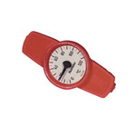 Термометр Heimeier для шаровых кранов GLOBO, диапазон 0-120 °С, DN10-32, красный