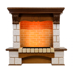 Каменный портал Dimplex Pierre Luxe 1035х1110х387 - Дуб/Шампань