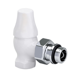 Запорный клапан SR Rubinetterie угловой серия Old Style 1/2, цвет белый