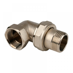 Соединитель Itap угловой никелированный "американка" ART 162 1"