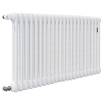 Трубчатый радиатор Arbonia 2057, 22 секций, боковое подключение, без накладок