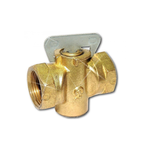 Кран конусный EF DN 15 PN 0,1 т/ф 11Б12бк