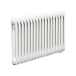 Трубчатый радиатор ТЕПЛОФОРТ ТР3057 ТВ, 18 секций, нижнее подключение ½”, белый глянец