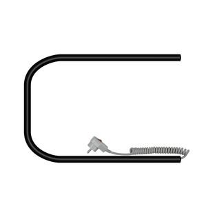 Полотенцесушитель электрический Primoclima Astra П E Black 32*50