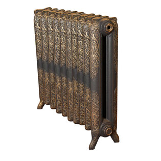 Чугунный радиатор Exemet Romantica 660/15 секций (антик бронза С2) /PGD