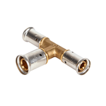 Тройник переходной увеличенный в центре, латунь пресс, 20x26x20, HENCO