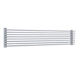 Радиатор КЗТО Параллели Г1-1750-8 шаг 25мм