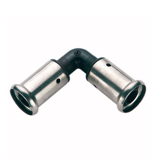 Угольник 90°, ПВДФ пресс, 40x40, HENCO