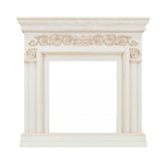 Деревянный портал Dimplex Athena 995x1025x345 - Слоновая кость с патиной