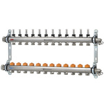 Коллектор распределительный Heimeier Dynacon Eclipse с регуляторами расхода, 12 контуров