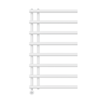 Полотенцесушитель электрический Primoclima RIDGE 1000*600, 8 трубок 400W, Белый