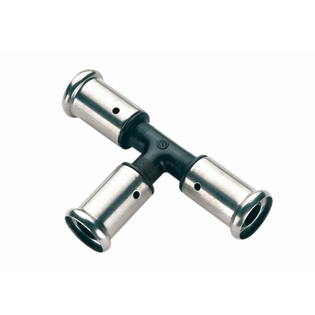 Тройник равнопроходный, ПВДФ пресс, 20x20x20, HENCO