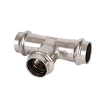 Тройник ROMMER переходной ВПр, 28х22х28, из нержавеющей стали прессовой