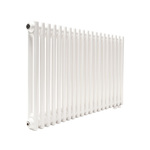 Трубчатый радиатор ТЕПЛОФОРТ ТР2057 ТВ, 20 секций, нижнее подключение ½”, белый глянец