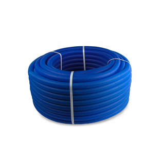 Труба RTP ПНД гофрированная d25мм (вн. d21мм, 50м), синяя