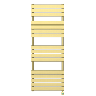 Полотенцесушитель электрический Primoclima PANEL 1600*500 16 трубок 800W, Золото матовое