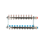 Распределительный коллектор Rehau HKV-D на 10 контуров, нержавеющая сталь