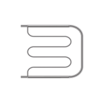 Полотенцесушитель водяной Primoclima Astra Ф water Inox 50*60