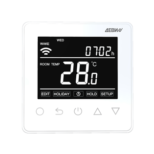 Терморегулятор ДЕВИ Prime c Wi-Fi, с комбинацией датчиков, белый, 16А